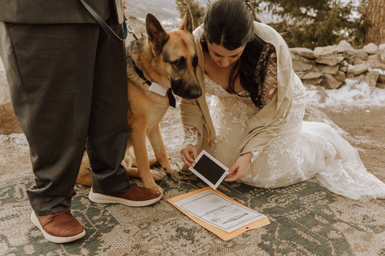 Dillon Reservoir Colorado Elopement