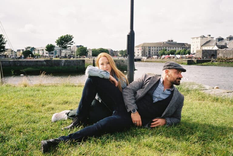 A film-only engagement session in Galway, Ireland