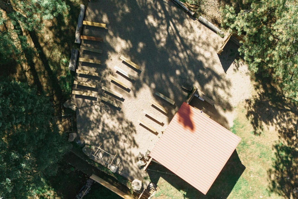 overheard ceremony space for weddings at field trip new mexico a new mexico wedding venue